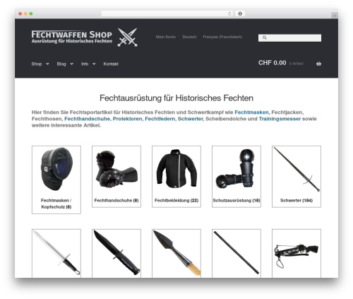 Twint woocommerce extension WordPress plugin - fechtwaffen.ch