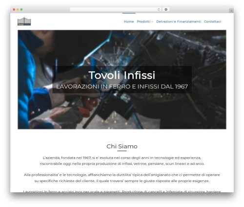 Theme WordPress Rare - tovoliinfissi.it