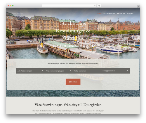 The Sceleton theme theme WordPress - melandersgroup.se