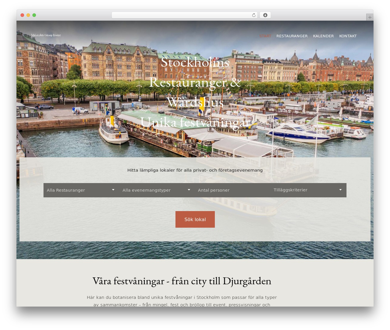 The Sceleton theme theme WordPress - melandersgroup.se