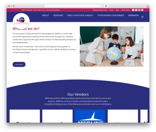 The7 Classic best WordPress theme - aepacoop.org