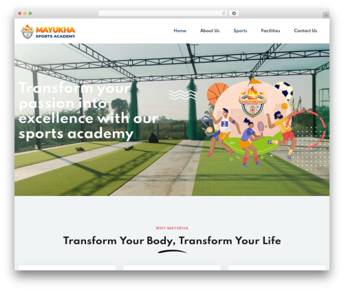 Theme WordPress EduBlink - mayukhasportsacademy.com