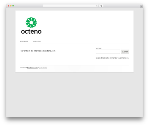 Tiny Framework WP theme - octeno.com Tiny Framework WP theme - octeno.com