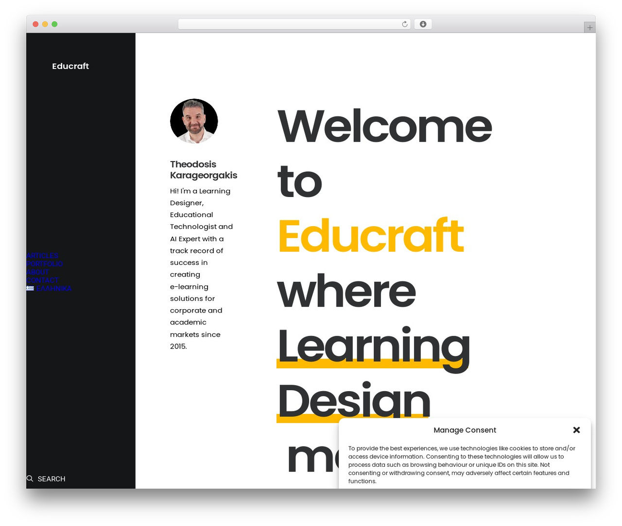 Uncode WordPress theme - educraft.tech