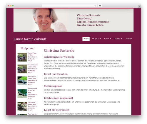 Standard WordPress plugin - kunstformtzukunft.de