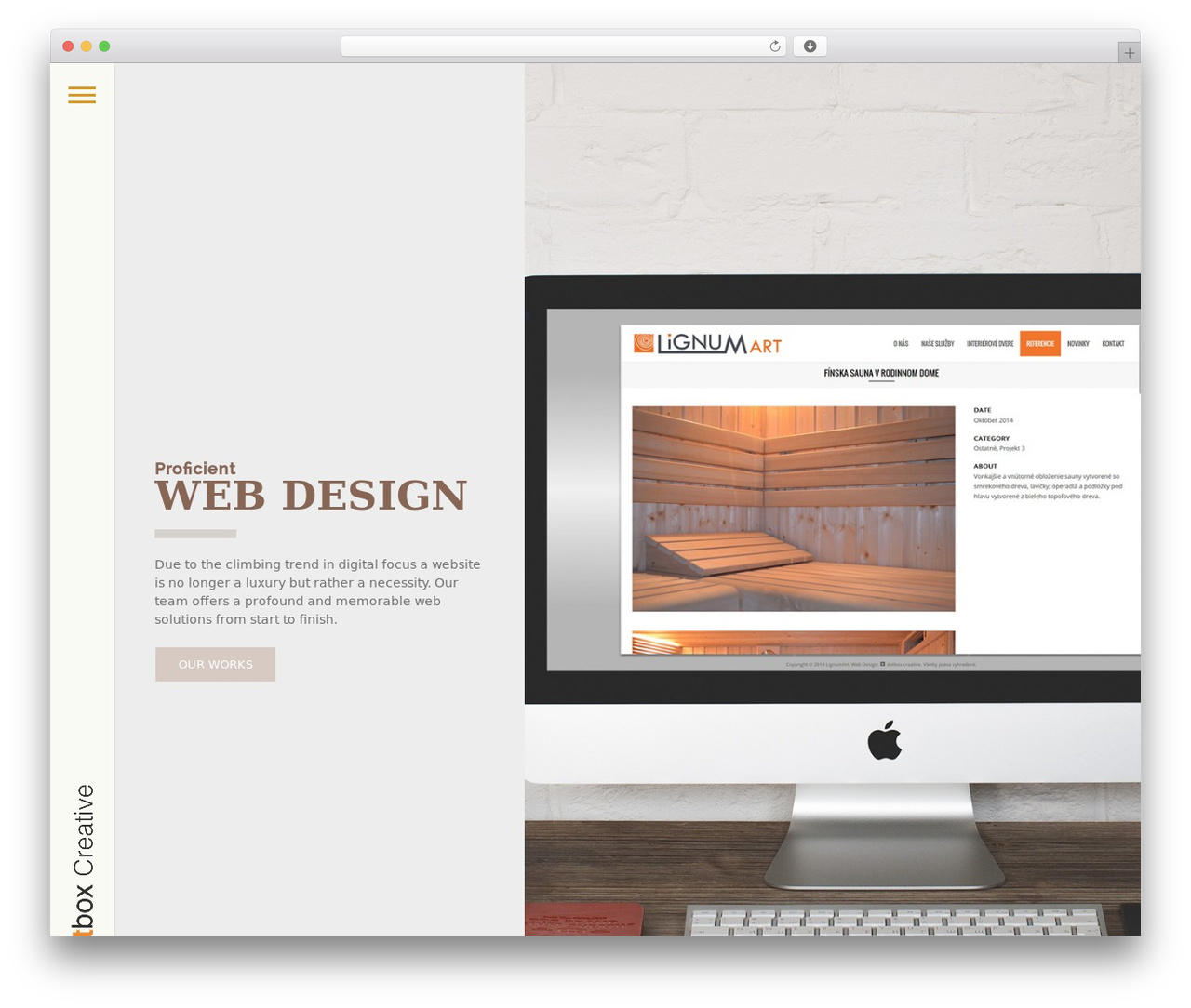 WordPress theme Dotbox - dotbox.eu
