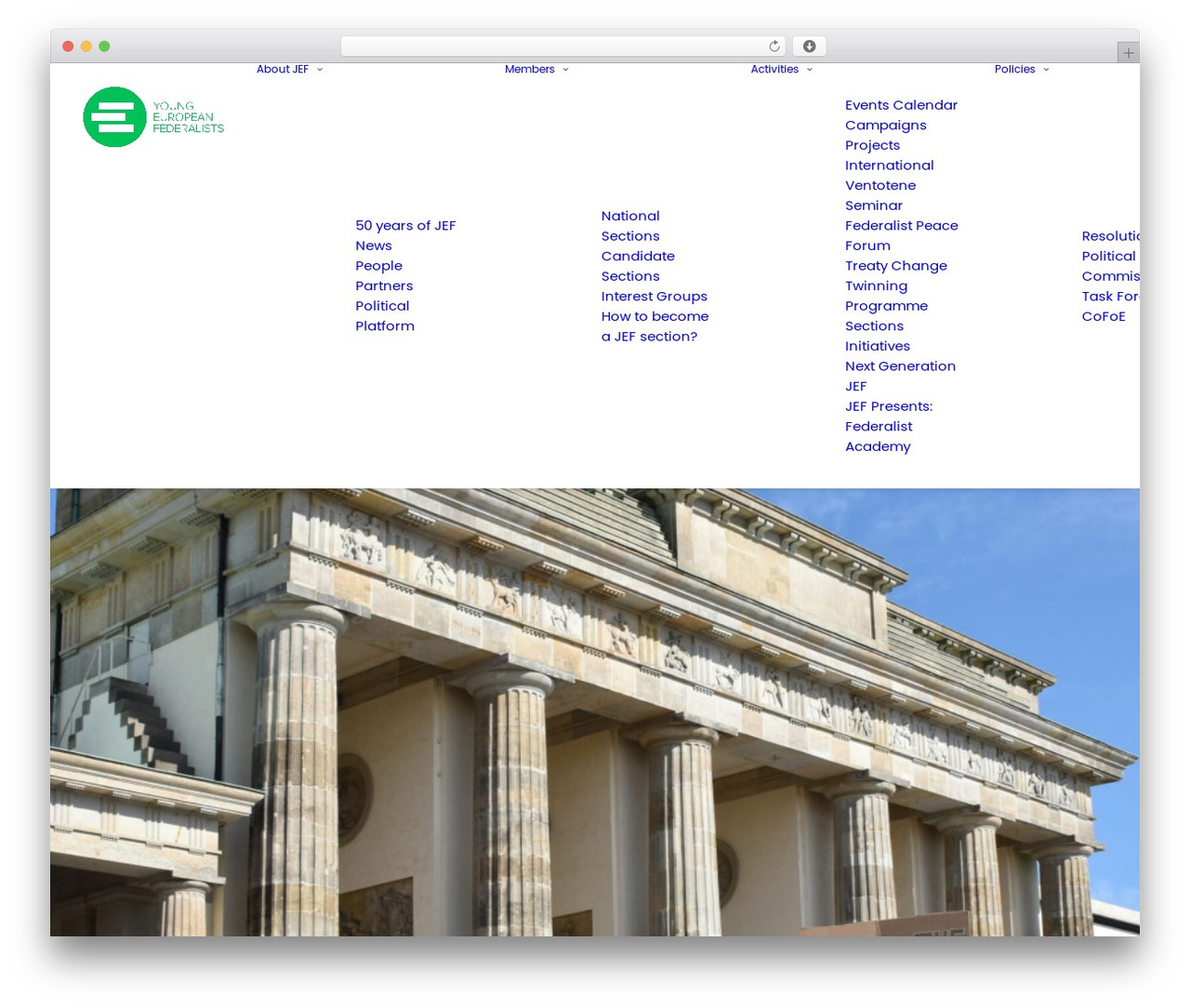 WordPress website theme Uncode - jef.eu