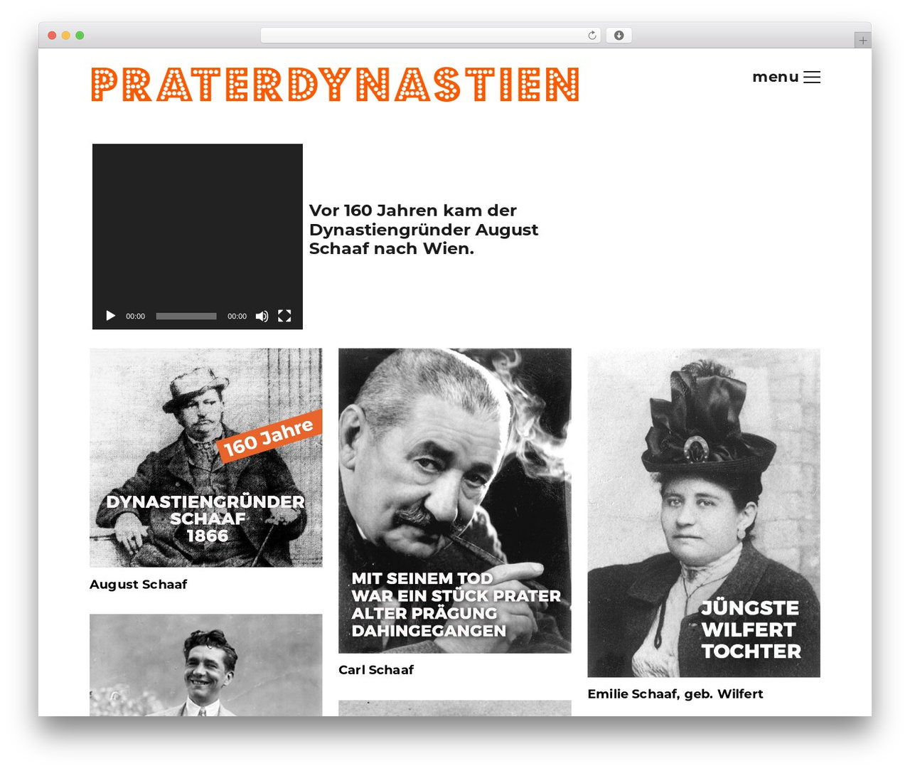 Bailey theme WordPress - praterdynastien.at