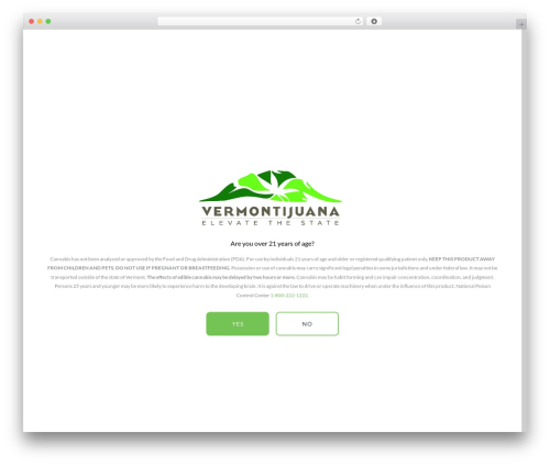 Cp age gate WordPress plugin - vermontijuana.com