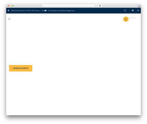 Conult themer WordPress plugin - acomafsolucionlegal.com
