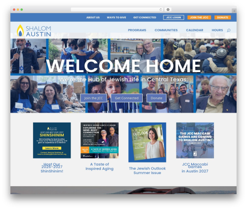 The events calendar templates and shortcode WordPress plugin - shalomaustin.org