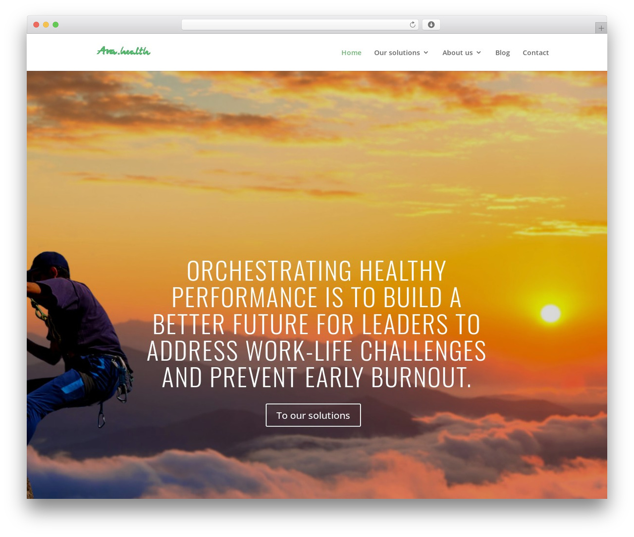 Divi top WordPress theme - arahealth.ch