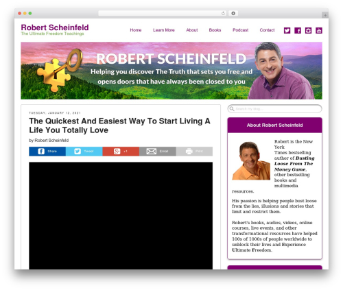 Get Noticed! WordPress theme - robertscheinfeld.org
