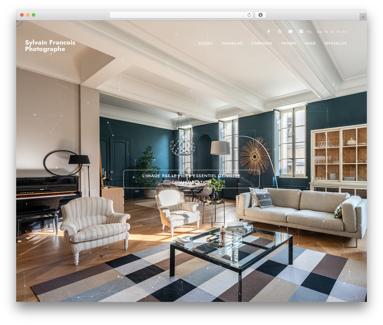 Theme WordPress Blacksilver - sylvain-francois.fr