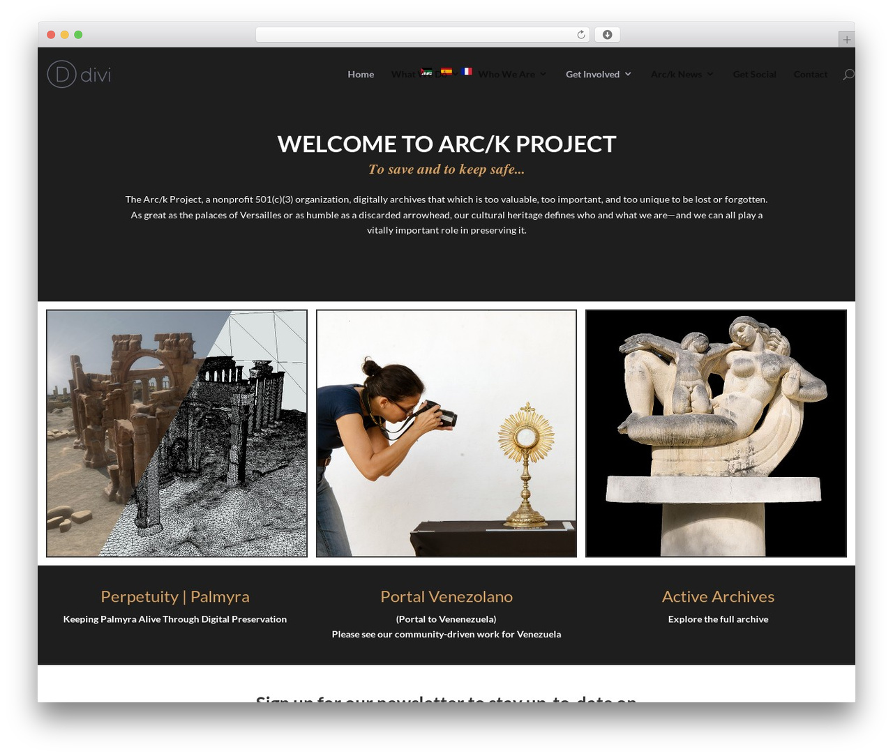 Theme WordPress Divi - arck-project.org Theme WordPress Divi - arck-project.org