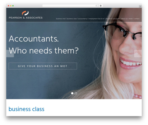 Wordpress Base WordPress theme - pearsonandassociates.co.uk