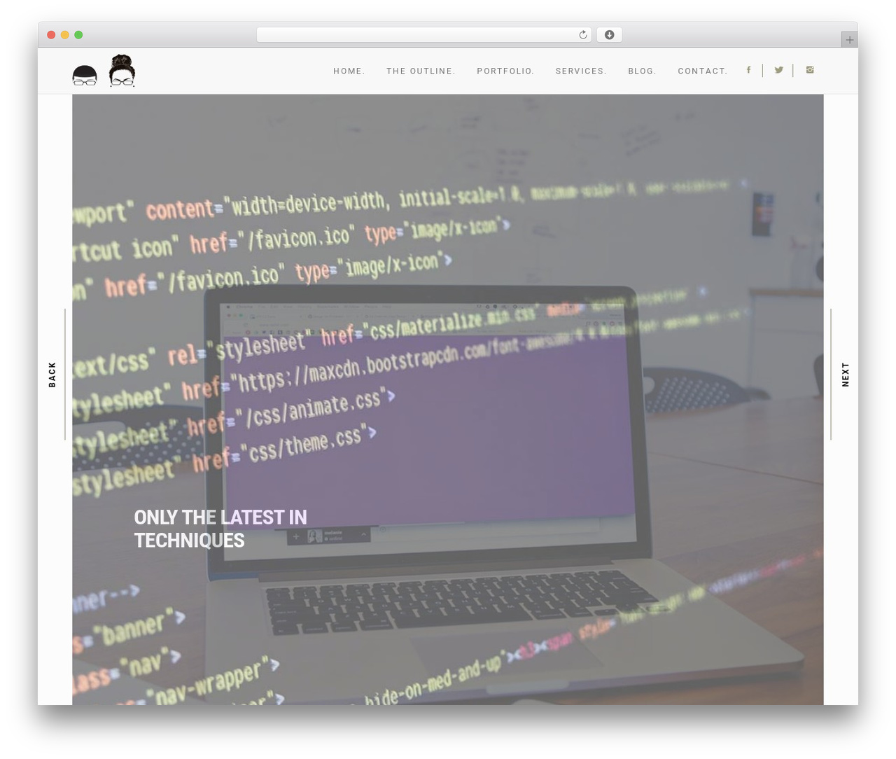 WordPress theme Concept - theurbangeeks.com