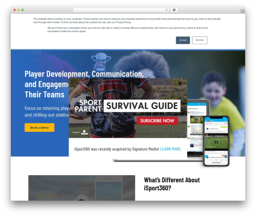 Everlit WordPress plugin - isport360.com