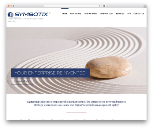 WordPress theme cherry - symbotix.com