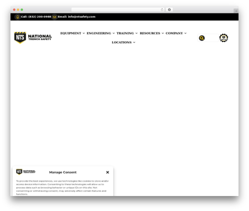 WordPress theme Hello Elementor - ntsafety.com