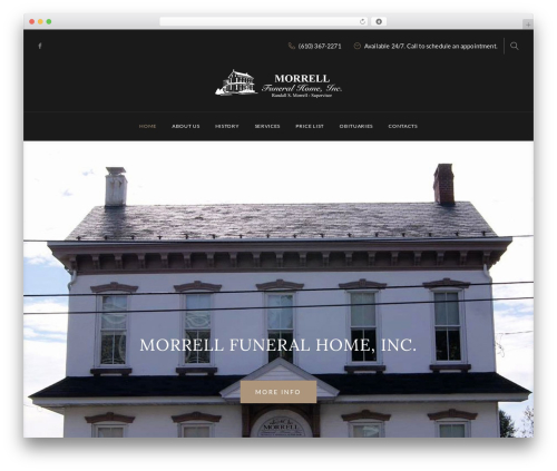 WordPress website theme Final_Path - morrellfuneralhome.com