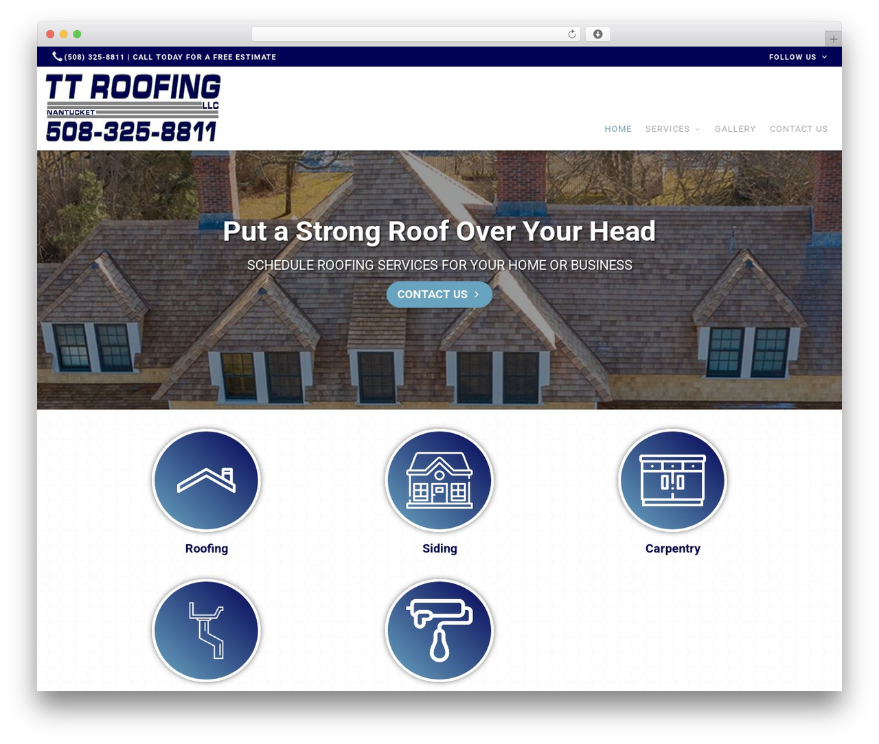 Beacon Theme theme WordPress - ttroofing.com