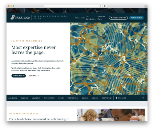 Caldera easy pods WordPress plugin - footnote.co