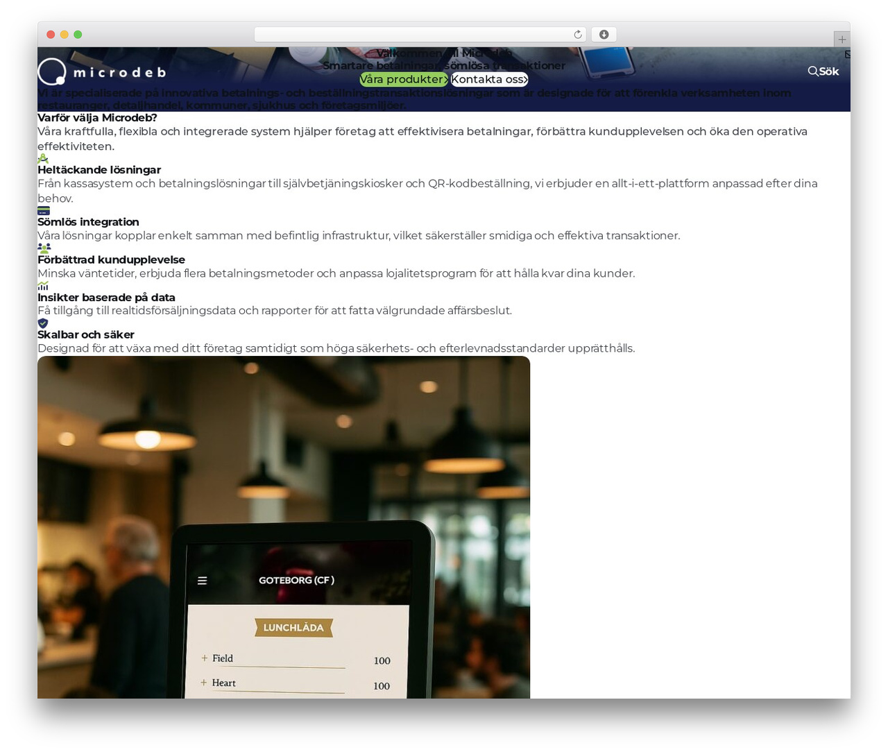 Generation Theme Child WordPress theme - microdeb.se