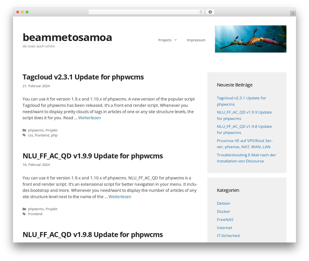 GeneratePress theme WordPress - blog.jbvfx.de