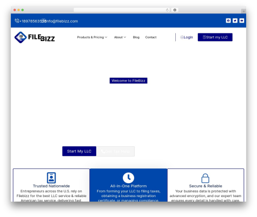 Better business reviews WordPress plugin - filebizz.com