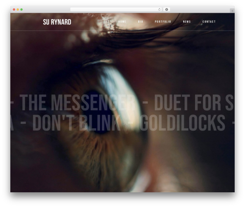 Pelicula WordPress website theme - surynard.com
