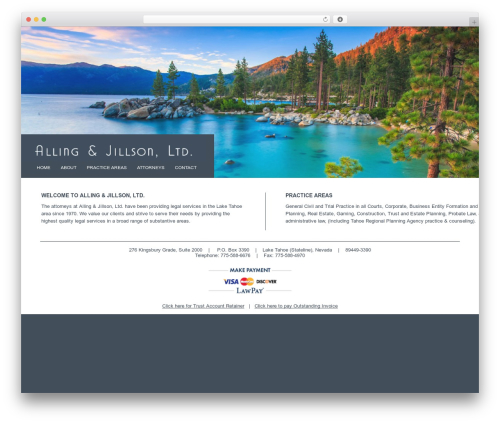 SDBX Skeleton theme WordPress - ajattorneys.com