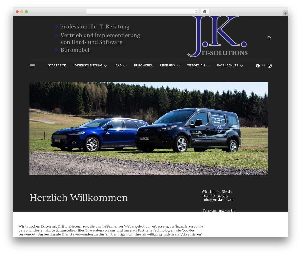 WordPress theme Authentic - jenskreutz.de