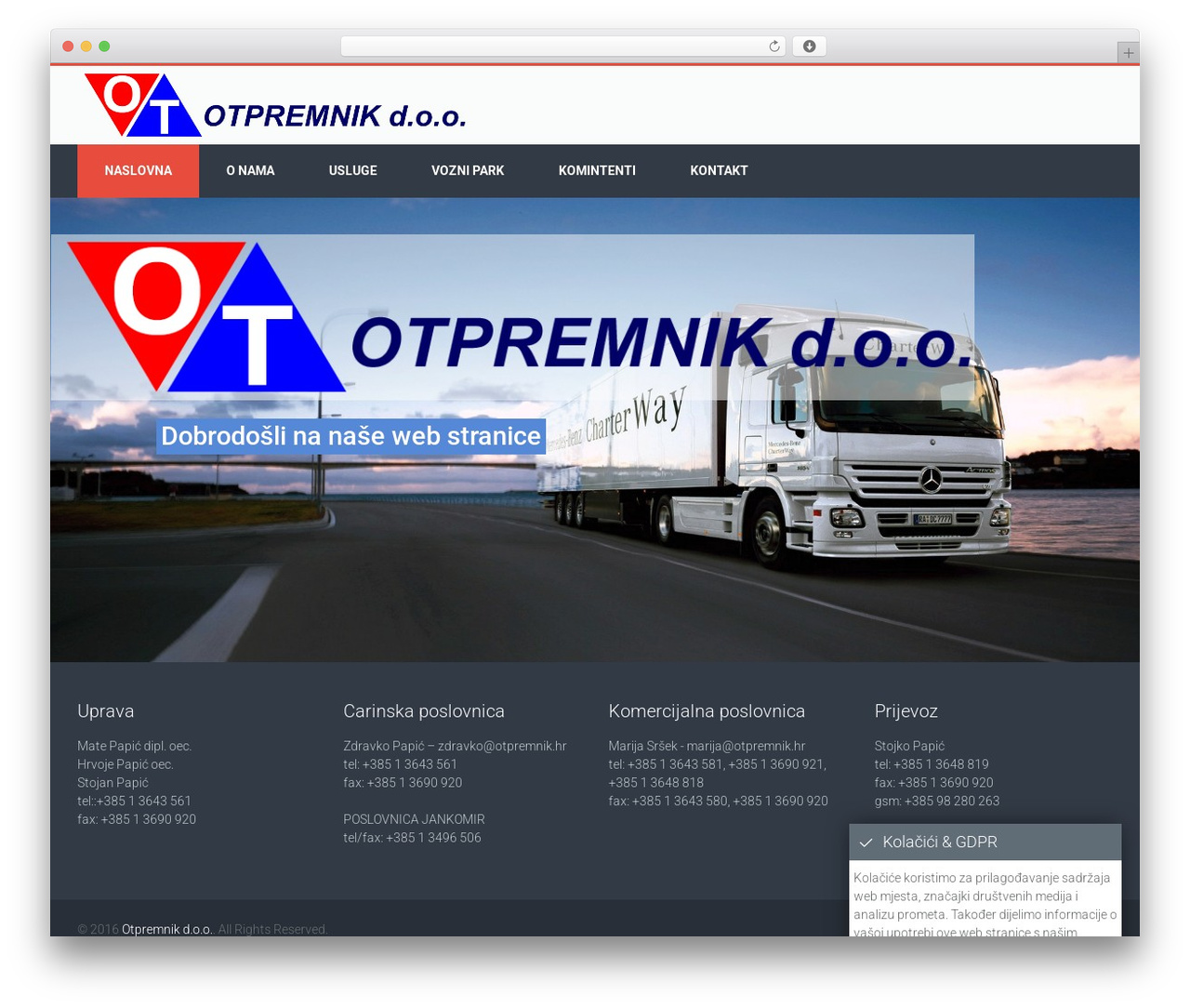 WordPress theme Flatastic - otpremnik.hr WordPress theme Flatastic - otpremnik.hr