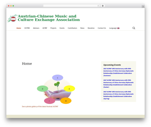 WordPress theme OCFMK Theme - ocfmk.org