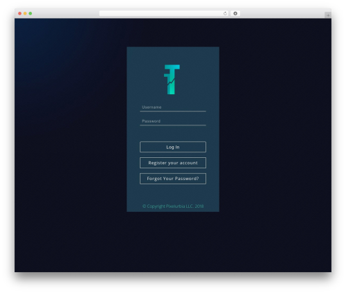 WordPress theme TankTracker - mytanktracker.com
