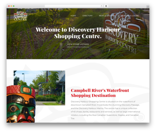 Array Blank WordPress page theme - discoveryharbourcentre.com