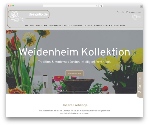 Best WordPress theme Dev Pro - designtip.de