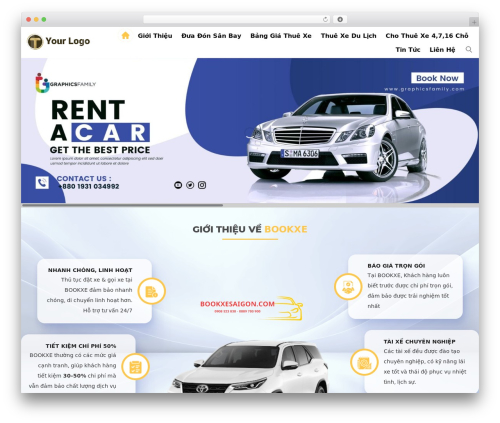 Best WordPress theme DevVN Theme - bookxe.webmau68.com