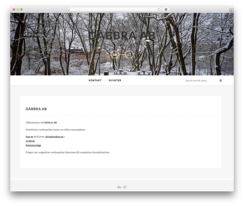 Maple core WordPress plugin - dabbra.se