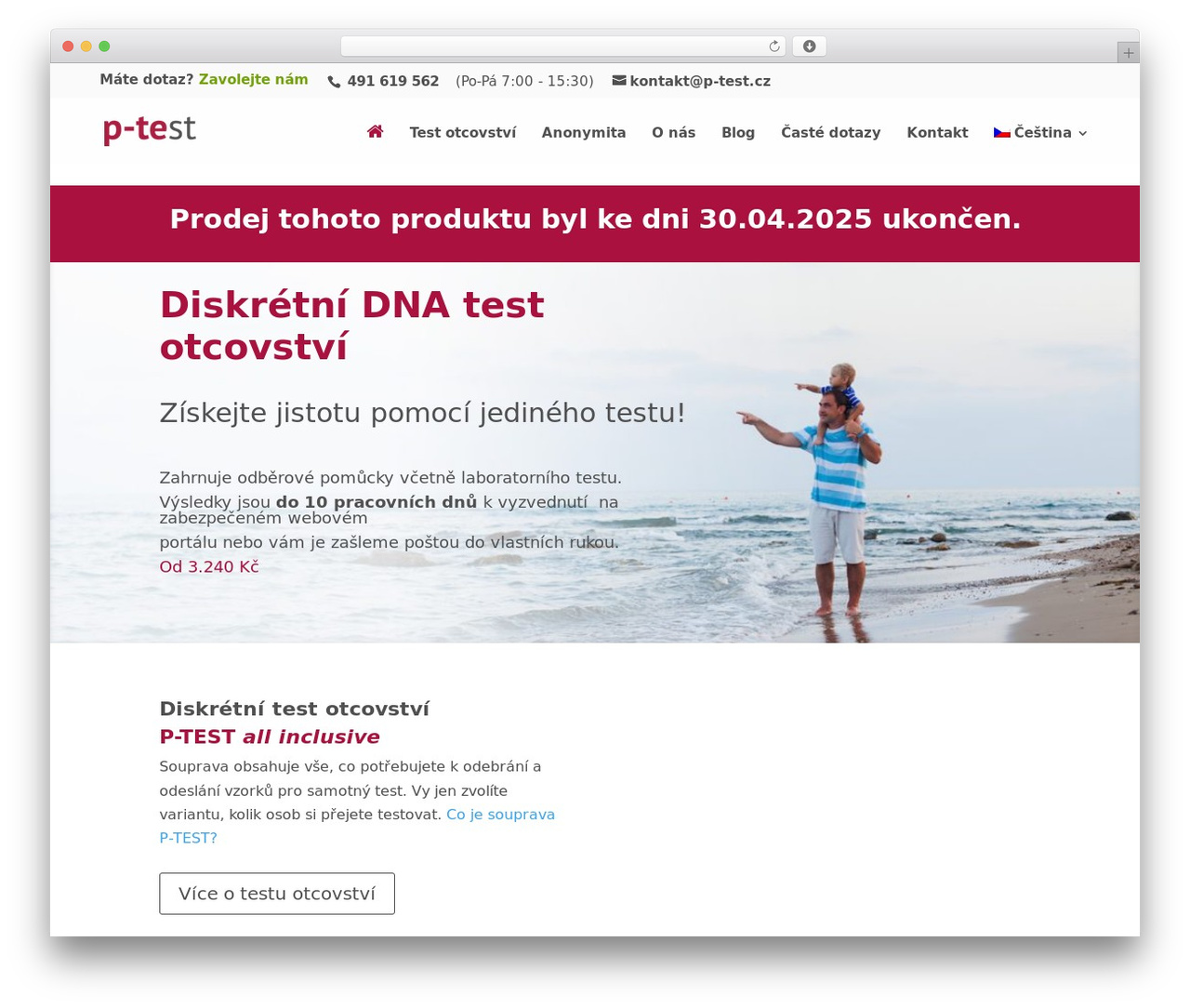 Theme WordPress Divi - p-test.cz