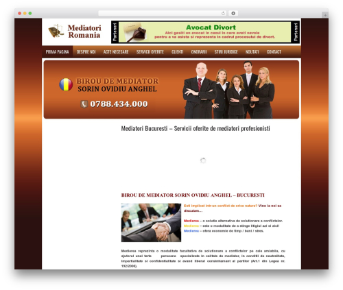 Theme WordPress Indicate - mediatori-romania.ro