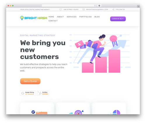 Theme WordPress SEOWP - brighthash.com