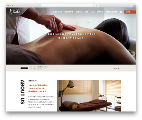 Theme WordPress WordPressレスポンシブテーマ作成byPlusers - raiz-nekko.com
