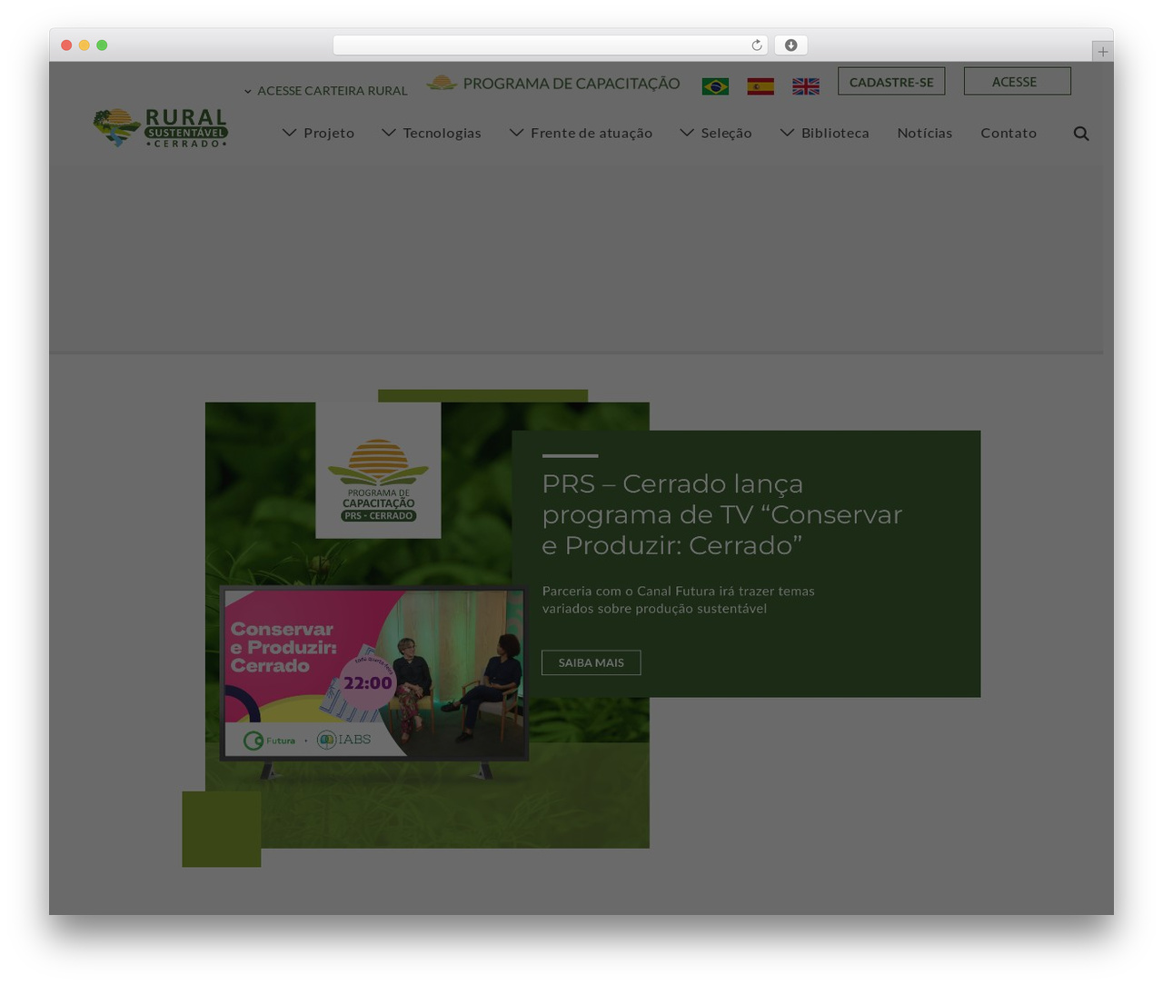 Uncode WP theme - ruralsustentavel.org