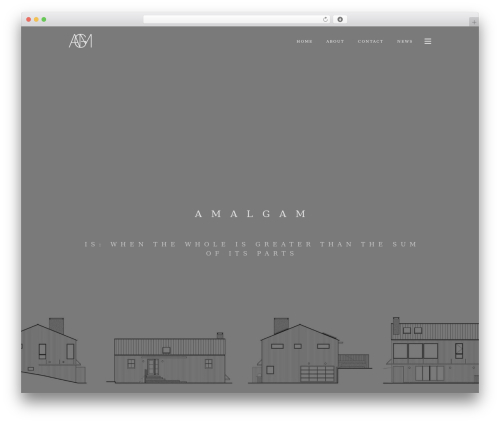 Vortex WordPress theme - amalgam-a.com