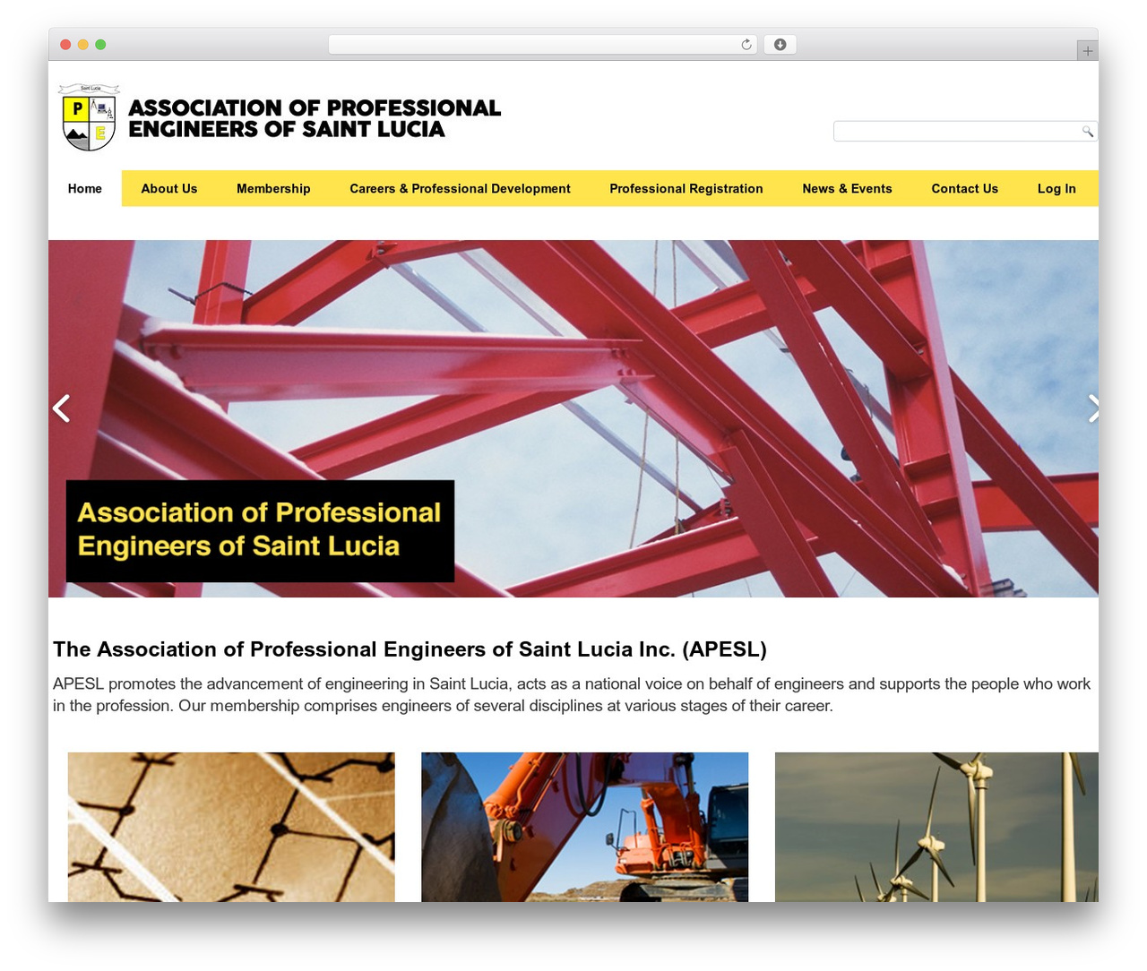 WordPress theme APESLWebTemplateFinal - apesl.org