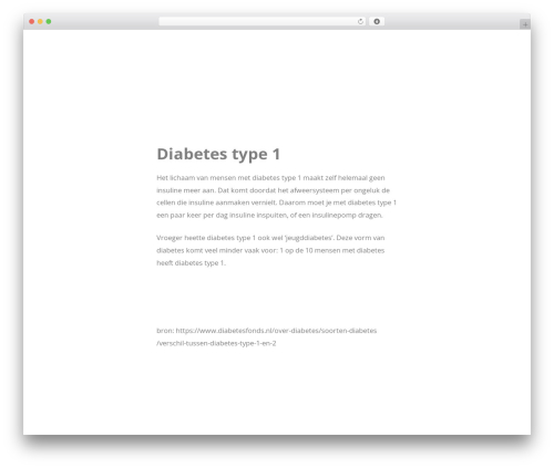 WordPress theme Create - t1d.nl