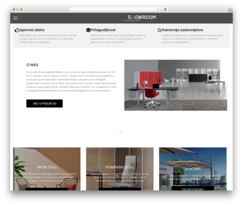 Xstore WordPress store theme - showroom.si