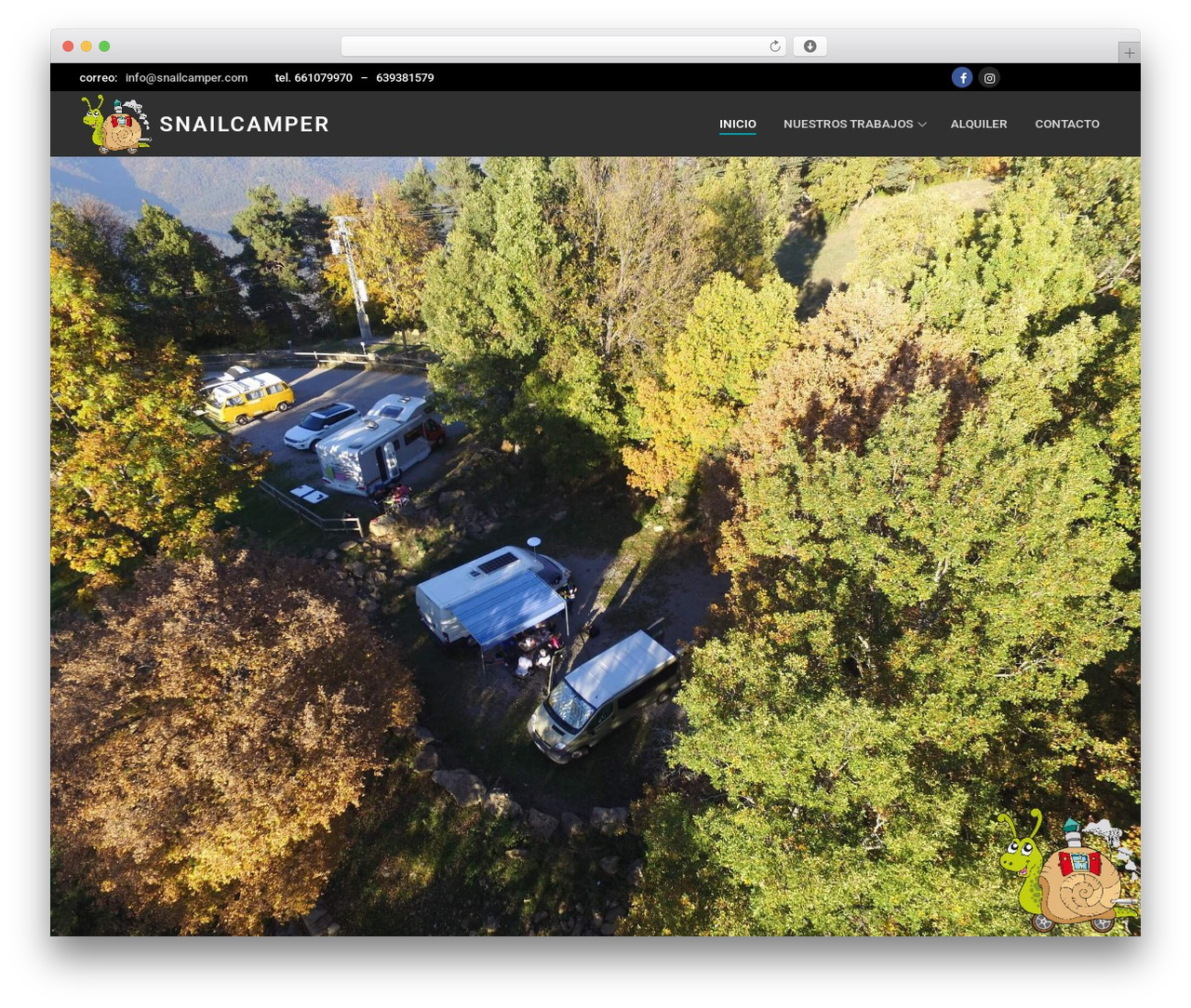 Customify WordPress theme - snailcamper.com Customify WordPress theme - snailcamper.com